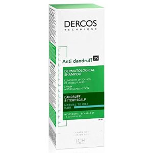 VIchy DERCOS Anti-Dandruff DS Shampoo for Normal to Oily Hair 200ml, 6.76oz (4276-4607-4449) Model (12705-18549)