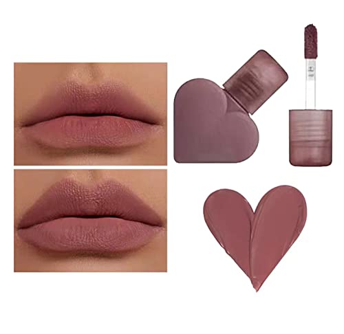 Velvet Matte Lip Cream 2ML Dark Purple, Long Wear, Non-Stick Cup Glaze
