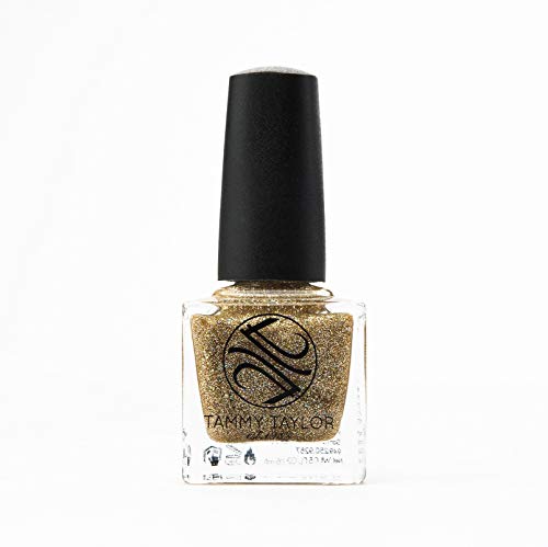 Tammy Taylor Oh My Dazzle | Gold Glam No-Cure Nail Lacquer