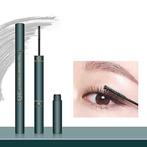 Waterproof 4D Fiber Mascara & Glitter Eyeliner Duo Set for Long-Lasting Wear - Image 8