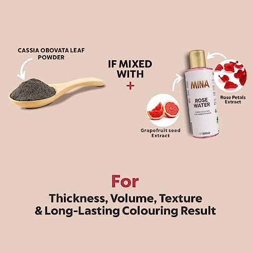 MINA ibrow Hair Color Tint Kit Regular Pack with Brush For Professional Tinting & Coloring, Covers Gray Hair, Stays up to 6 Weeks-(30 applications)(Copper Brown) - Image 3