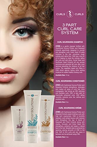 SmartSOLUTIONS Curl Nourishing Kreme 5 oz Humidity Resistant Curl Defender Nutrient Replenisher - Image 4
