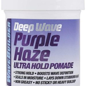 Wavebuilder Deep Wave Purple Haze Ultra Hold Pomade, 3.0 Ounce
