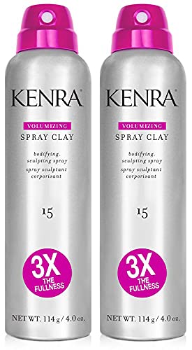 Kenra Volumizing Spray Clay 15, 8 oz Medium Hold for All Hair Types