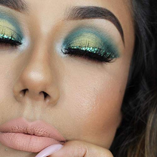 LA Splash Cosmetics Metallic Luster Sparkling Loose Glitter Green Eyeshadow Single Powder for Lips/Hair/Nail/Body - Crystallized Glitter (Appletini) - Image 8
