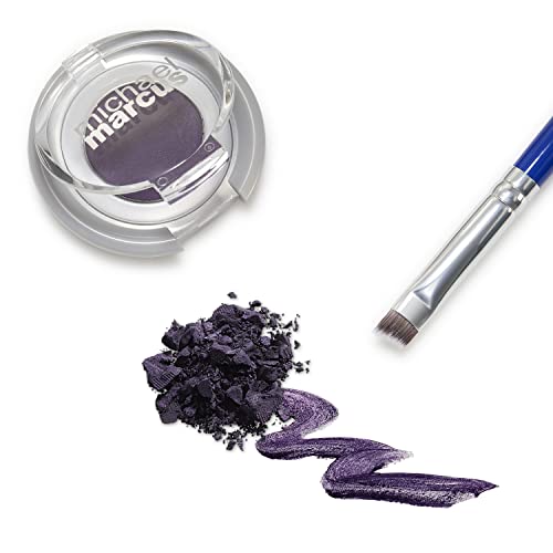 Cake Eyeliner and Brush Set - 2 Piece Water Activated Eyeliner with Professional Brush, Long-Lasting Smudge Resistant Amethyst Color, Cruelty Free and Paraben Free - Image 2