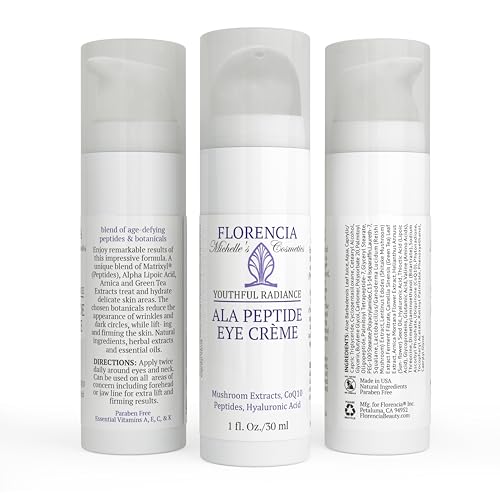 ALA Peptide Eye Cream - Anti Aging Under Eye Repair Cream for Wrinkles, Fine Lines, Dryness. Nourishing, Firming, Hydrating & Moisturizing, Soothing Eye Cream with Hyaluronic Acid & Peptides - Image 2