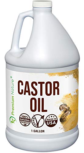 1 Gallon Castor Oil Hair Growth Serum for Healthy Hair and Scalp Care