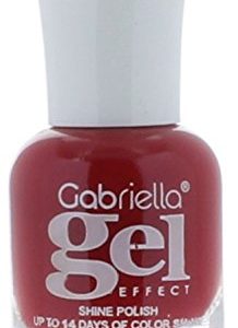 Gel Nail Polish Long Lastin, Quick Drying, Lasts up to 14 Days, No UV or LED Lamp Needed to Cure by Gabriella (Tomato)