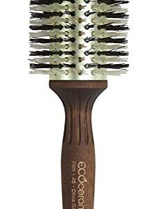 Olivia Garden Ecoceramic Firm Bristles Round Thermal Hair Brush (not electrical)