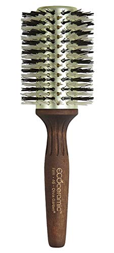 Olivia Garden Ecoceramic Firm Bristles Round Thermal Hair Brush (not electrical)