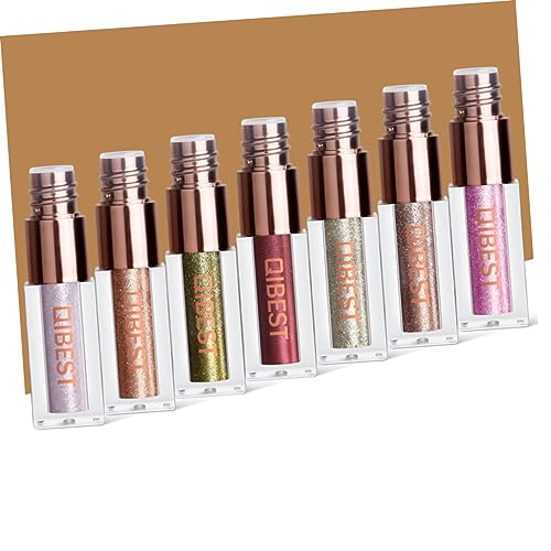 DOITOOL 3 Pcs Eye Shadow Shimmer Eyeshadow Shimmer Eyeliners Glow Eye Powder Glitter Liquid Eyeliner Glitter Eyeshadow Eye Makeup Pearlescent Eyeshadow Sequins Liquid Eyeshadow - Image 6