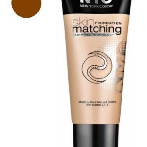 NYC Skin Matching Foundation, Cocoa Medium 696, 30ml