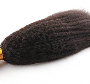 Good Quanlity Hair Weft 18" Chinese Virgin Remy Grace Hair Products Human Hair Extension Kinky Straight Hair Bundles 1pcs/lot 100gram Natural Colour Hair Weave