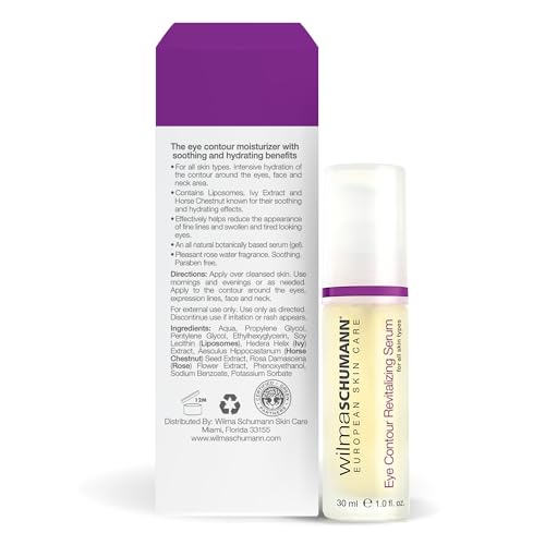Eye Contour Revitalizing Serum - Moisturize Tired Eye Skin and Reduces Fine Lines and Wrinkles, Face Serum for All Skin Types - Hydrating Facial Serum, 1OZ/30ML - Luxury Skin Care - Image 2