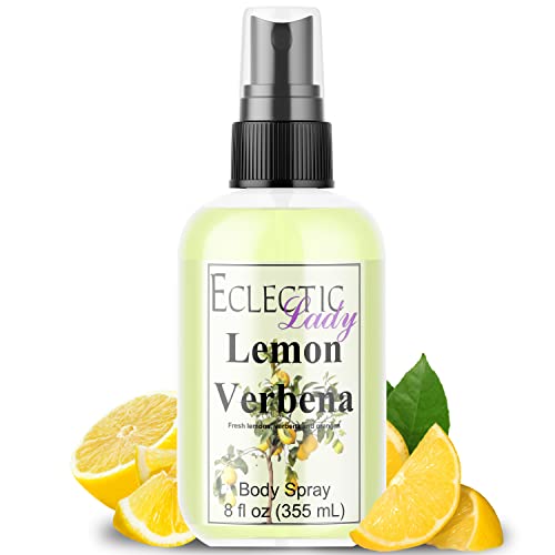 Eclectic Lady Women's Fresh Lemon Verbena Scent Body Mist 8 Oz