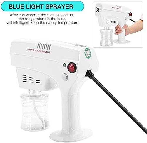 Nano Electric Spray Gun, Disinfection Spray Container Portable Nano Steam Gun, Hair Steamer Nano Steam Gun Penetrating Hair Roots, Deep Layer Replenishment for moisturizing The Dry Hair or face Sk - Image 5