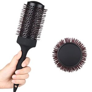PERFEHAIR Large Ceramic Round Brush for Blow Drying, 2.9 Inch Ionic Thermal Barrel Hairbrush for Women Blowout, Styling, Curling, Smoothing, Straightening Medium to Long Wavy or Curly Hair