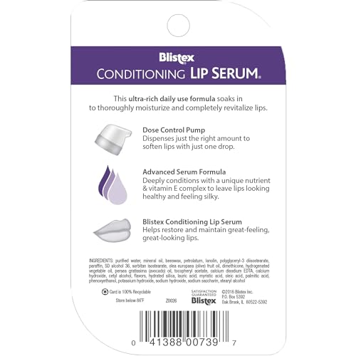 Blistex Conditioning Lip Serum, 4-Pack, 0.30 oz Each, New Condition - Image 8