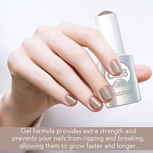 Color Club High Society Nail Gel Taupe Color Polish, 5 fl oz (15 mL) - Image 3