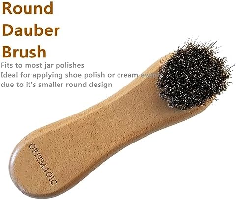 Genuine Leather Shoe Care Kit 12-Piece Set with Buffing Cloth for Cleaning and Maintenance - Image 3