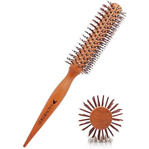 Sunbird, Hair Brushes,Styling Hair Brush,Brush For Blow Drying,Wood Round Brush