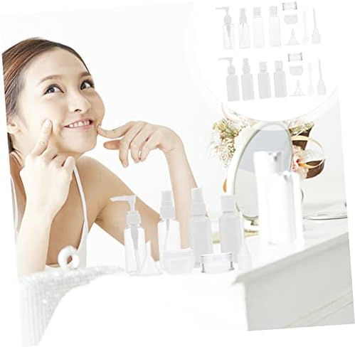 12-Piece Travel Makeup Bottle Set with Leak-Proof Design for Easy Carrying - Image 2