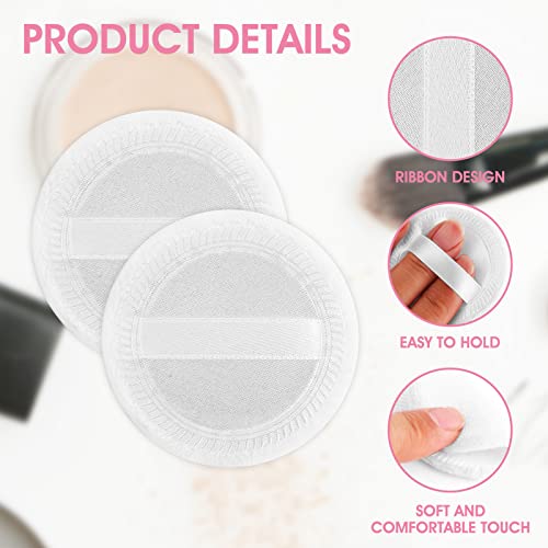 Sibba Face Makeup Compact & Velour Puff Set 2 Piece for Effortless Application - Image 2