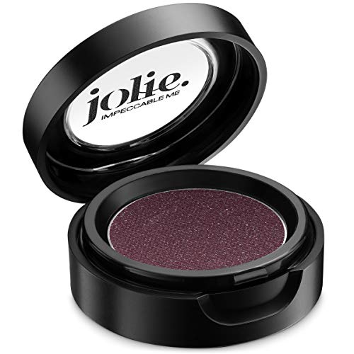 Jolie Cosmetics Powder Pressed Eyeshadows Metallic, Pearl Shimmer - Cruelty Free, Vegan, Single Pan Eyeshadow 1.48g Pinks & Reds (Precious Gem)