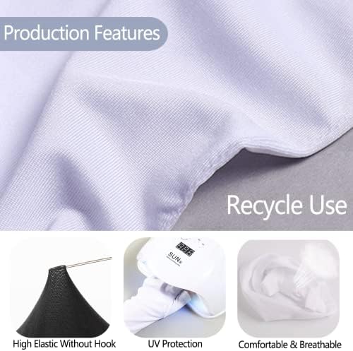 UV Protection Gloves for Gel Nails Lamp - Anti UV Light Gloves for Nail Manicure - Image 3