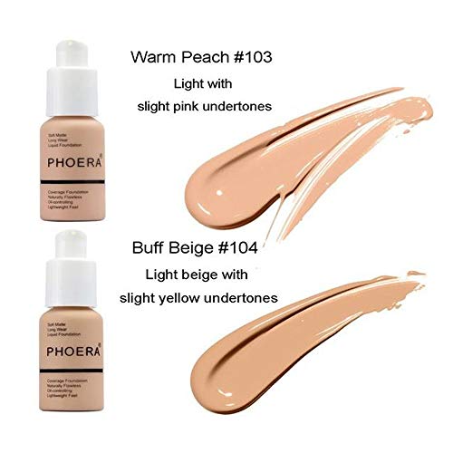 30ml Matte Oil Control Foundation and Concealer for Flawless, Long-Lasting Coverage - Image 3