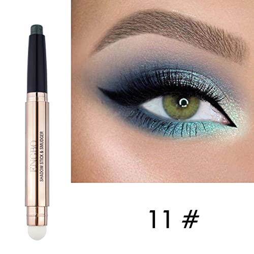 Eyeshadow Pencil Eye Shadow Stick Women Makeup Set Metallic Eye Highlighter Longwearing Flake-Proof Lightweight Quick Dry Waterproof One-Swipe Coverage Multi-Dimensional Eye Looks Warehouse Sale - Image 3