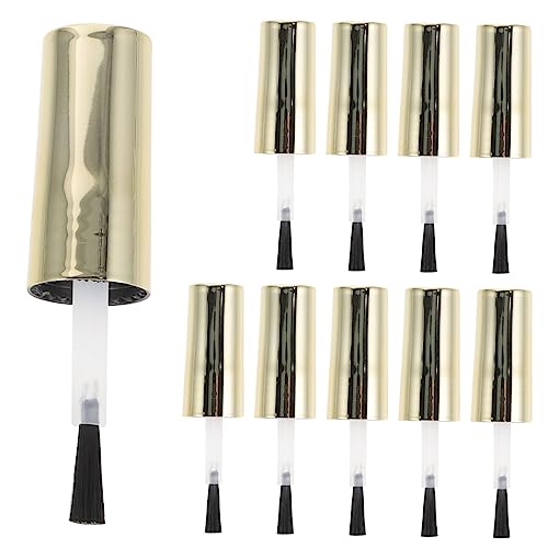 10pcs make up replacement caps for nail polish bottle portable bottle nail polish make up Bottled replacement gel bottle caps nail polish bottles caps replacement nail
