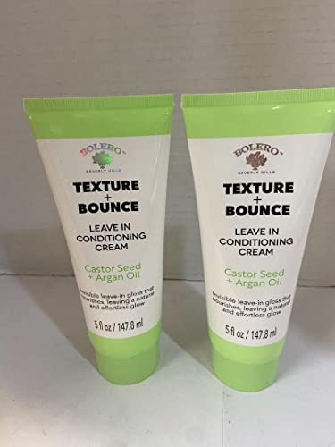 Castor Seed and Argan Oil Leave-In Conditioner 2 Pack 5oz Each