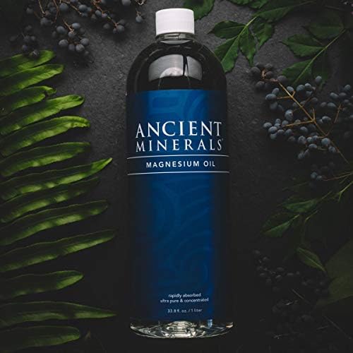 Ancient Minerals Magnesium Oil Refill, 33oz High Concentration Topical Magnesium Chloride - Image 9