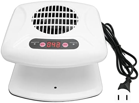 Nail Air Dryer, Powerful Rotate Motor Automatic Sensor White Nail Fan Dryer Warm Wind for Salon(#2) - Image 7