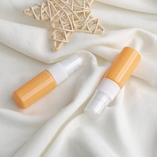 40Pcs 10ml Orange Glass Spray Bottles - Mini Refillable Perfume Atomizer Spray Bottles Mist Sprayer for Cleaning- Small Travel Size Empty Bottles for Fragrance, Essential Oil - Image 6