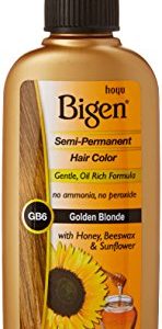 Bigen BSPGB6 Golden Blonde Semi-Permanent Hair Color 3 Fl Oz Tube