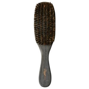 Diane Premium 100% Boar Bristle Wave Brush for Men and Barbers - Medium Size for Thick Hair