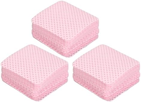 300 Piece Soft Light Pink Cotton Wipes for Gel Polish and Lash Extensions - Image 6