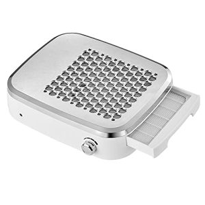 Makartt Rechargeable Nail Dust Collector with Reusable Filter Electric SYLVIE Nail Vacuum Extractor Vacuum Dust Collector for Acrylic Nails Gel Polish Salon Home Use Low Noise Nail Salon Equipment