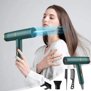 High-Speed 𝐇𝐚𝐢𝐫 𝐃𝐫𝐲𝐞𝐫 - Portable Blow Dryer for Fast Drying, Low Noise Powerful Hairdryer for Women Gifts, Ideal for Home Salon Travel Same Day Delivery Items Prime of Day Deals Today