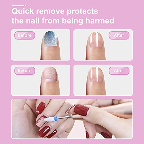CGBE 7-Piece Ceramic Nail Drill Bits Set 3/32'' for Acrylic Gel Nails and Cuticle Care - Image 5