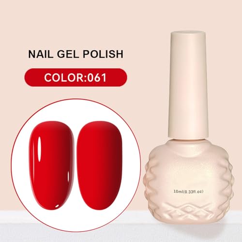Gel Polish Set Nail Polish Set Jelly Gel Polish Nail Art Neutral Nude Shinny Salon for Home Manicure Long-lasting Chip-Resistant Quick Dry Nail Gel Polish Nail Glitter Todays Daily Deals - Image 2
