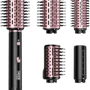 SKIMI® Hair Dryer Brush Blow Dry Brush, Multi-Hot Air Styler with 110000RPM Brushless Motor, Hot Air Brush for Fast Drying Curling Volumizing Straightening & Styling, High-Speed & Quiet
