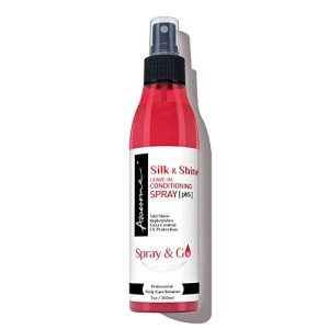Silk & Shine Leave in Conditioner Spray, pH5, Detangles & Replenishes, Leaves Excellent Scent, Anti-Frizz, Provides Extra Moisture & Freshness Feeling, UV Protection, 7 fl oz