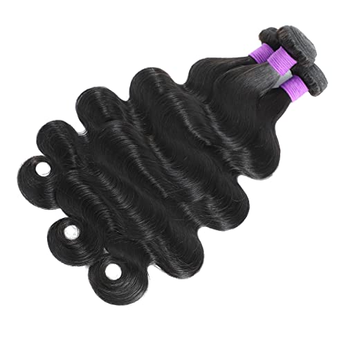 Brazilian Body Wave Bundles 18 20 22 Inch Human Hair Bundles 100% Unprocessed Brazilian Virgin Hair Body Wave 3 Bundles Human Hair Weave Extensions Natural Color - Image 8