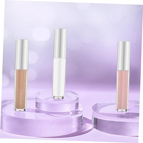 Angoily 3pc Monochrome Glitter Eyeshadow Set for Women - Liquid, Polarized - Image 5