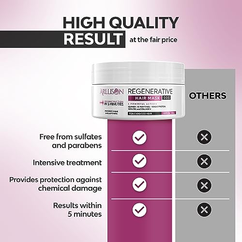 Leave-In Molecular Repair Hair Mask for Damaged Hair- Luxurious Deep Conditioner Treatment for Dry, Damaged Hairs - Promotes Growth, Shine, and Softness - Hair Care Solution (8 OZ) - Image 6