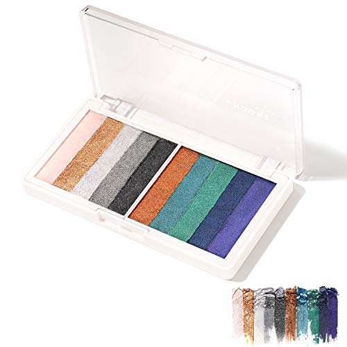 Undone Beauty Smoky Eye Makeup Palette with Castor Oil 0.14 oz for Effortless Glam